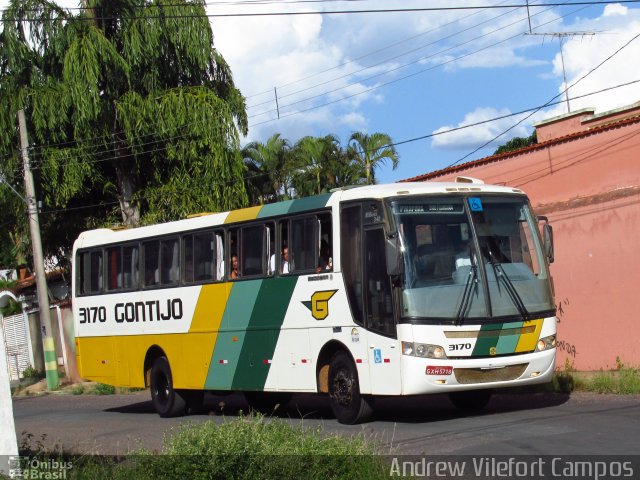 Empresa Gontijo de Transportes 3170 na cidade de Pirapora, Minas Gerais, Brasil, por Andrew Campos. ID da foto: 3202894.