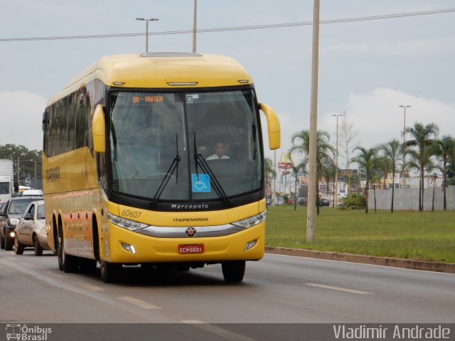 Viação Itapemirim 60607 na cidade de Valparaíso de Goiás, Goiás, Brasil, por Vladimir Ru. Número da foto: #3202364.