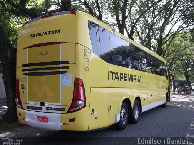 Viação Itapemirim 60679 na cidade de São Paulo, São Paulo, Brasil, por Edmilson Bandeira. Número da foto: #3203186.