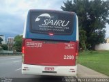 Sairú Transporte e Turismo 2208 na cidade de São José dos Campos, São Paulo, Brasil, por Ezequiel Vicente Fernandes. Número da foto: #:id.