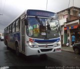 Vitral - Violeta Transportes 8791 na cidade de Salvador, Bahia, Brasil, por Ramon Senna Santos. Número da foto: #:id.