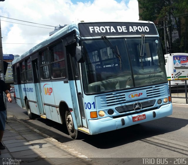 VAP - Viação Alto Petrópolis 001 na cidade de Porto Alegre, Rio Grande do Sul, Brasil, por Fabiano Zimmer. ID da foto: 3204712.