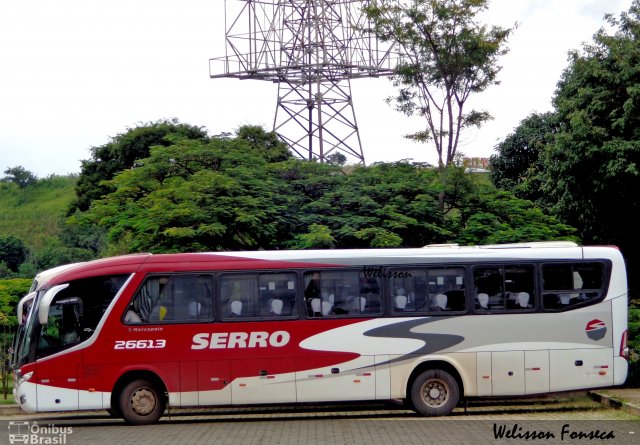 Viação Serro 26613 na cidade de Contagem, Minas Gerais, Brasil, por Welisson  Oliveira. Número da foto: #3206134.