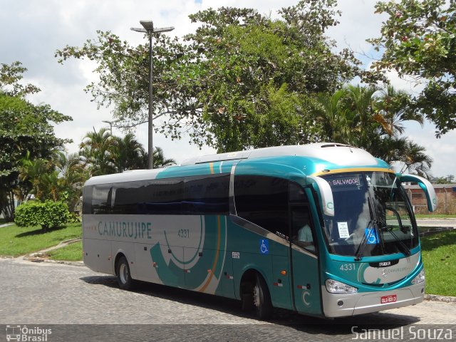 Auto Viação Camurujipe 4331 na cidade de Santo Antônio de Jesus, Bahia, Brasil, por Samuel Souza. Número da foto: #3204041.