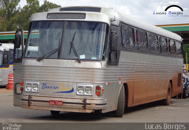 BarraTur Turismo 7398 na cidade de Araxá, Minas Gerais, Brasil, por Lucas Borges . Número da foto: #3205305.