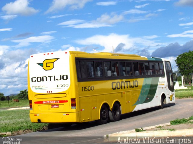 Empresa Gontijo de Transportes 11500 na cidade de Pirapora, Minas Gerais, Brasil, por Andrew Campos. Número da foto: #3205161.