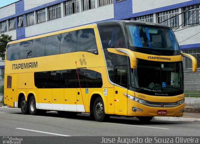 Viação Itapemirim 60014 na cidade de Volta Redonda, Rio de Janeiro, Brasil, por José Augusto de Souza Oliveira. ID da foto: 3207863.