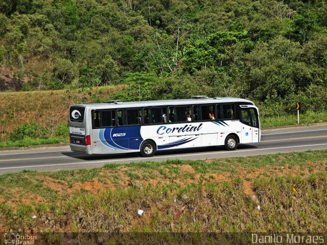 Viação Cordial Transportes e Turismo 1023 na cidade de Ibiraçu, Espírito Santo, Brasil, por Danilo Moraes. ID da foto: 3207256.