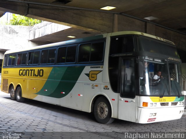 Empresa Gontijo de Transportes 5835 na cidade de Belo Horizonte, Minas Gerais, Brasil, por Raphael Nascimento. Número da foto: #3207088.