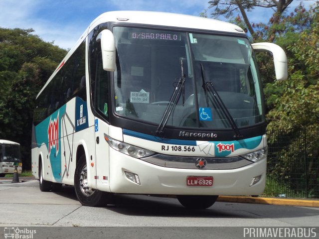 Auto Viação 1001 RJ 108.566 na cidade de São Paulo, São Paulo, Brasil, por Alexandre Rodrigo. Número da foto: #3206372.