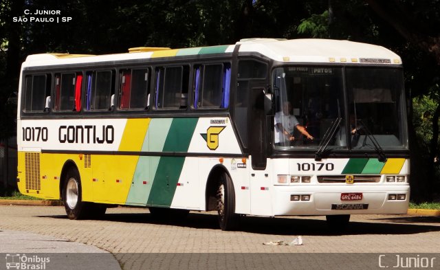 Empresa Gontijo de Transportes 10170 na cidade de São Paulo, São Paulo, Brasil, por Clovis Junior. ID da foto: 3207574.