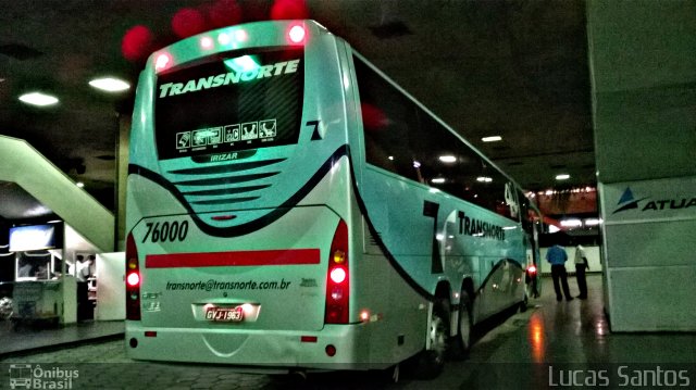 Transnorte - Transporte e Turismo Norte de Minas 76000 na cidade de Belo Horizonte, Minas Gerais, Brasil, por Lucas Santos. Número da foto: #3206604.