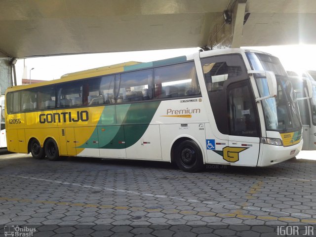 Empresa Gontijo de Transportes 12075 na cidade de Belo Horizonte, Minas Gerais, Brasil, por Igor Policarpo. ID da foto: 3210087.