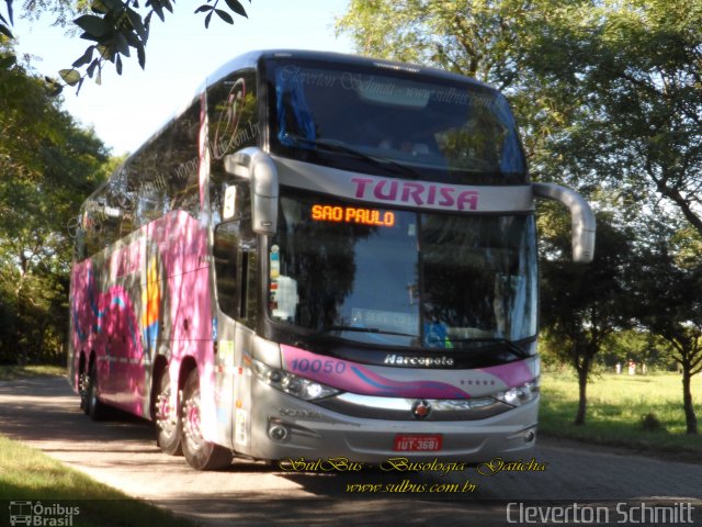 Turisa Turismo 10050 na cidade de Pelotas, Rio Grande do Sul, Brasil, por Cleverton Schmitt. Número da foto: #3210375.