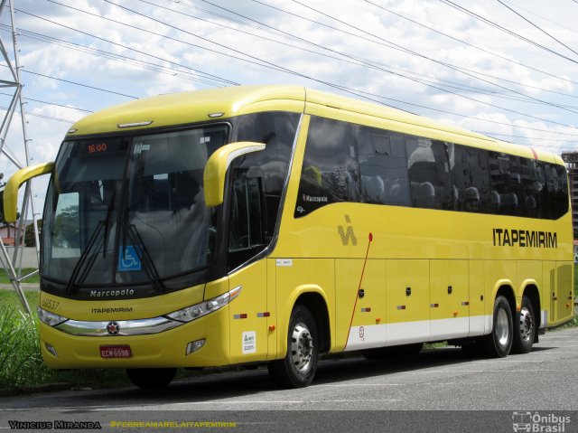 Viação Itapemirim 60537 na cidade de São José dos Campos, São Paulo, Brasil, por Vinicius Miranda. ID da foto: 3210792.