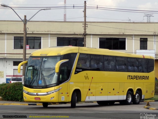 Viação Itapemirim 60543 na cidade de São José dos Campos, São Paulo, Brasil, por Vinicius Miranda. Número da foto: #3210738.