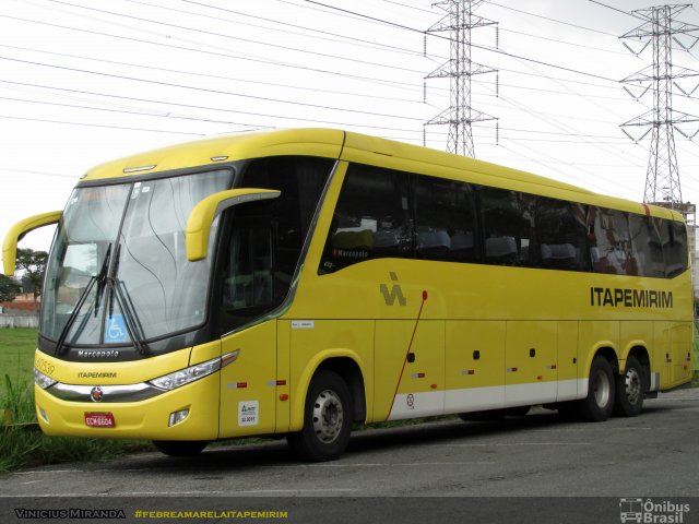 Viação Itapemirim 60539 na cidade de São José dos Campos, São Paulo, Brasil, por Vinicius Miranda. Número da foto: #3210797.