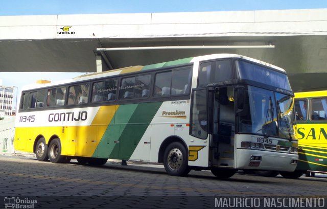 Empresa Gontijo de Transportes 11345 na cidade de Belo Horizonte, Minas Gerais, Brasil, por Maurício Nascimento. ID da foto: 3211878.