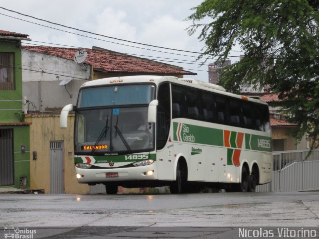 Cia. São Geraldo de Viação 14835 na cidade de Natal, Rio Grande do Norte, Brasil, por Nícolas Vitorino Lopes. Número da foto: #3211583.
