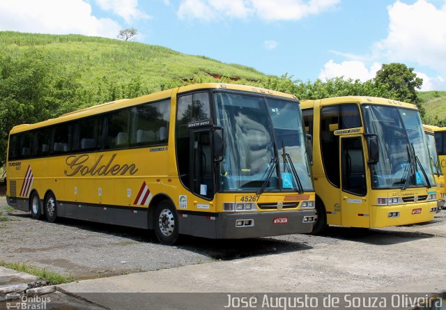 Viação Itapemirim 45267 na cidade de Paraíba do Sul, Rio de Janeiro, Brasil, por José Augusto de Souza Oliveira. Número da foto: #3213247.