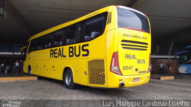 Expresso Real Bus 0247 na cidade de João Pessoa, Paraíba, Brasil, por Luis Philippe Cardoso Coelho. Número da foto: #3212354.