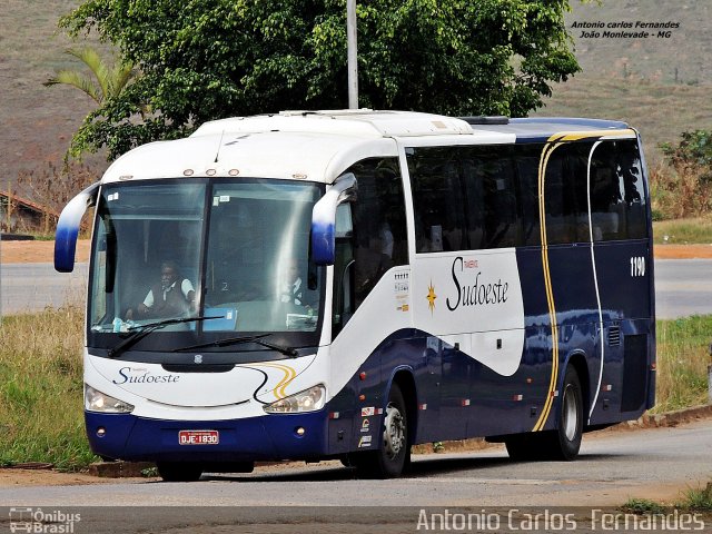 Sudoeste - Transervice Southwest 1190 na cidade de João Monlevade, Minas Gerais, Brasil, por Antonio Carlos Fernandes. Número da foto: #3210909.