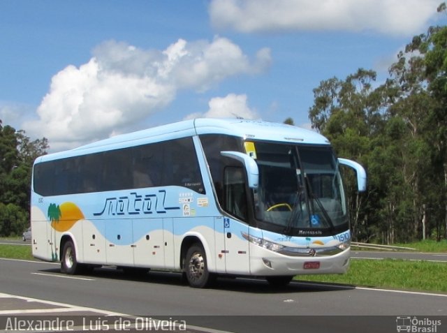 Transportadora Turística Natal 1510 na cidade de Botucatu, São Paulo, Brasil, por Alexandre  Luis de Oliveira. Número da foto: #3211756.