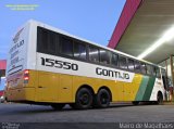 Empresa Gontijo de Transportes 15550 na cidade de João Monlevade, Minas Gerais, Brasil, por Mairo de Magalhães. Número da foto: #3211078.