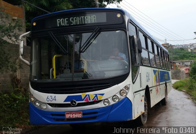 Auto Ônibus Moratense 634 na cidade de Francisco Morato, São Paulo, Brasil, por Johnny Ferreira. Número da foto: #3214639.