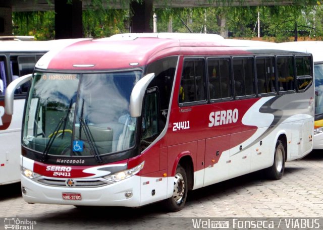Viação Serro 24411 na cidade de Belo Horizonte, Minas Gerais, Brasil, por Welisson  Oliveira. Número da foto: #3215231.