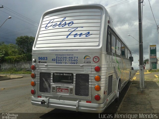 Celso Tur 9603 na cidade de Guarapuava, Paraná, Brasil, por Lucas Henrique Mendes. Número da foto: #3213792.