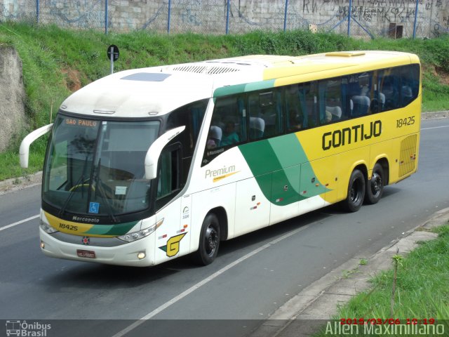 Empresa Gontijo de Transportes 18425 na cidade de Campinas, São Paulo, Brasil, por Allen Maximiliano. Número da foto: #3214063.