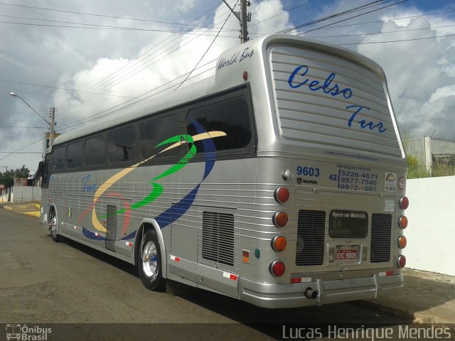 Celso Tur 9603 na cidade de Guarapuava, Paraná, Brasil, por Lucas Henrique Mendes. Número da foto: #3213793.