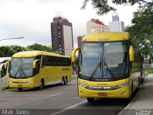 Viação Itapemirim 60805 na cidade de Curitiba, Paraná, Brasil, por Altair Júnior. ID da foto: 3214363.