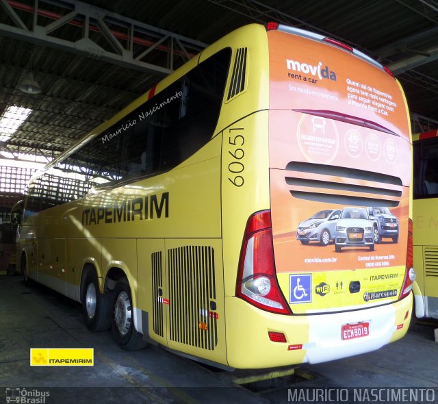 Viação Itapemirim 60651 na cidade de Belo Horizonte, Minas Gerais, Brasil, por Maurício Nascimento. Número da foto: #3215582.