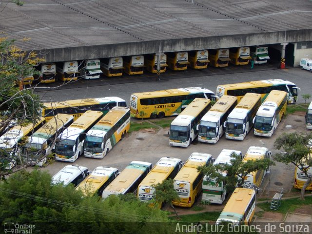 Empresa Gontijo de Transportes Garagem Central na cidade de Belo Horizonte, Minas Gerais, Brasil, por André Luiz Gomes de Souza. ID da foto: 3217874.