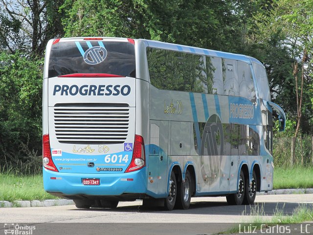 Auto Viação Progresso 6014 na cidade de Recife, Pernambuco, Brasil, por Luiz Carlos de Santana. ID da foto: 3217044.