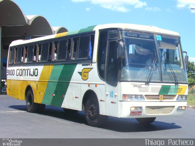 Empresa Gontijo de Transportes 3100 na cidade de Montes Claros, Minas Gerais, Brasil, por Thiago  Pacheco. ID da foto: 3217055.