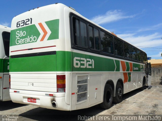 Cia. São Geraldo de Viação 6321 na cidade de Piúma, Espírito Santo, Brasil, por Robert Feres Tompsom Machado. Número da foto: #3216550.