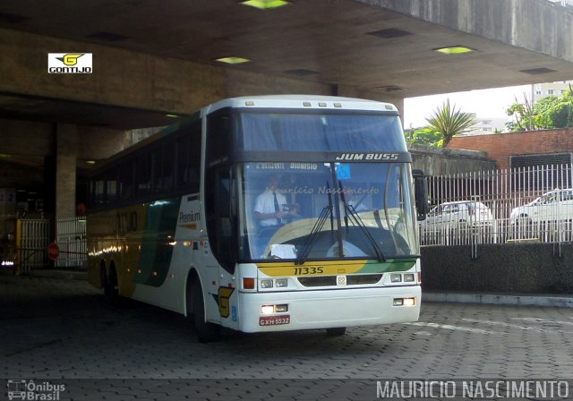 Empresa Gontijo de Transportes 11335 na cidade de Belo Horizonte, Minas Gerais, Brasil, por Maurício Nascimento. ID da foto: 3217969.