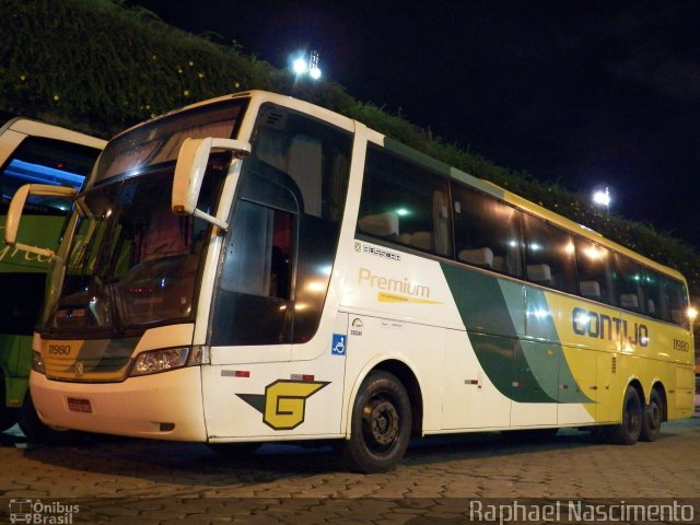 Empresa Gontijo de Transportes 11980 na cidade de Belo Horizonte, Minas Gerais, Brasil, por Raphael Nascimento. ID da foto: 3216799.