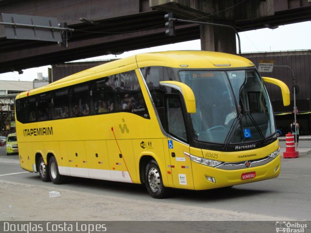 Viação Itapemirim 60625 na cidade de Rio de Janeiro, Rio de Janeiro, Brasil, por Douglas Costa Lopes. Número da foto: #3217760.