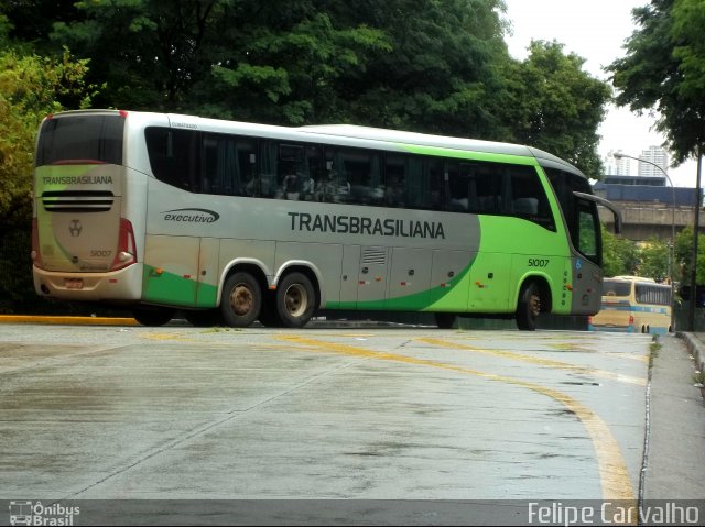 Transbrasiliana Transportes e Turismo 51007 na cidade de São Paulo, São Paulo, Brasil, por Felipe Carvalho. Número da foto: #3215862.