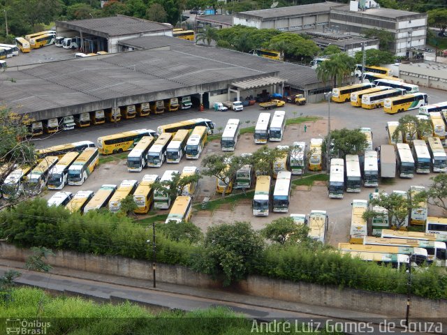 Empresa Gontijo de Transportes Garagem na cidade de Belo Horizonte, Minas Gerais, Brasil, por André Luiz Gomes de Souza. ID da foto: 3217838.