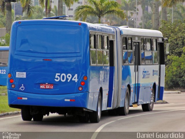 Insular Transportes Coletivos 5094 na cidade de Florianópolis, Santa Catarina, Brasil, por Daniel Guardiola. Número da foto: #3218665.
