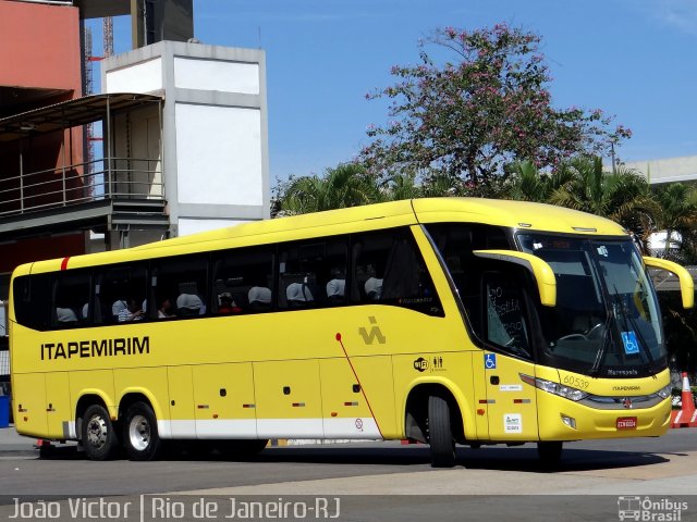 Viação Itapemirim 60539 na cidade de Rio de Janeiro, Rio de Janeiro, Brasil, por João Victor. ID da foto: 3220177.