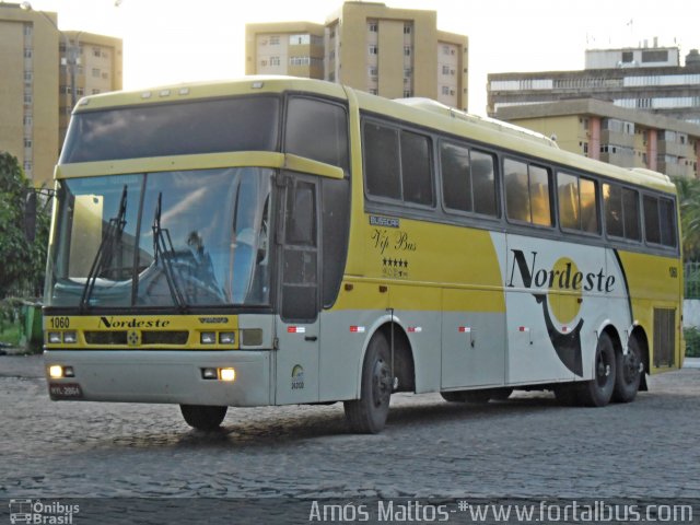 Viação Nordeste 1060 na cidade de Fortaleza, Ceará, Brasil, por Amós  Mattos. ID da foto: 3220103.