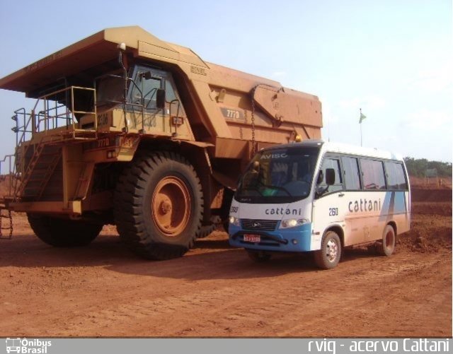 Cattani Transportes e Turismo 260 na cidade de Oriximiná, Pará, Brasil, por Rodrigo Augusto Vignaga. Número da foto: #3218035.