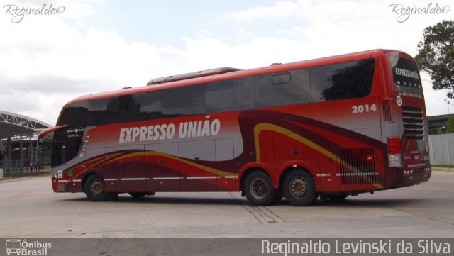 Expresso União Turismo 2014 na cidade de Curitiba, Paraná, Brasil, por Reginaldo Levinski da Silva. Número da foto: #3220037.