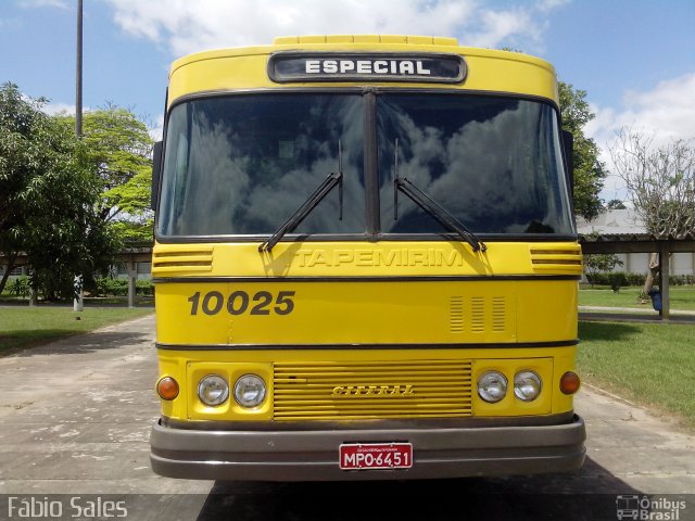 Viação Itapemirim 10025 na cidade de Vitória, Espírito Santo, Brasil, por Fábio Sales. ID da foto: 3220258.